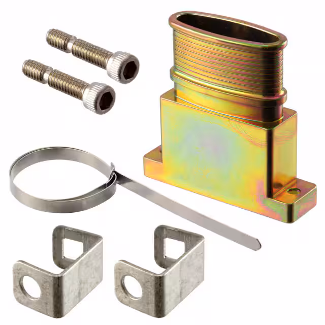 MDM-BT-51TE-SJS-CAD ITT Cannon, LLC  Capots de connecteurs D-Sub en forme de D